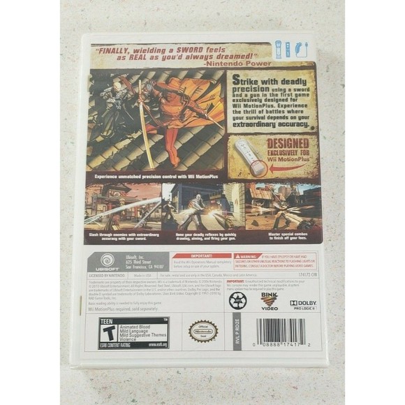 Red Steel 2 (Nintendo Wii, 2010) BRAND NEW SEALED! - Picture 5 of 9